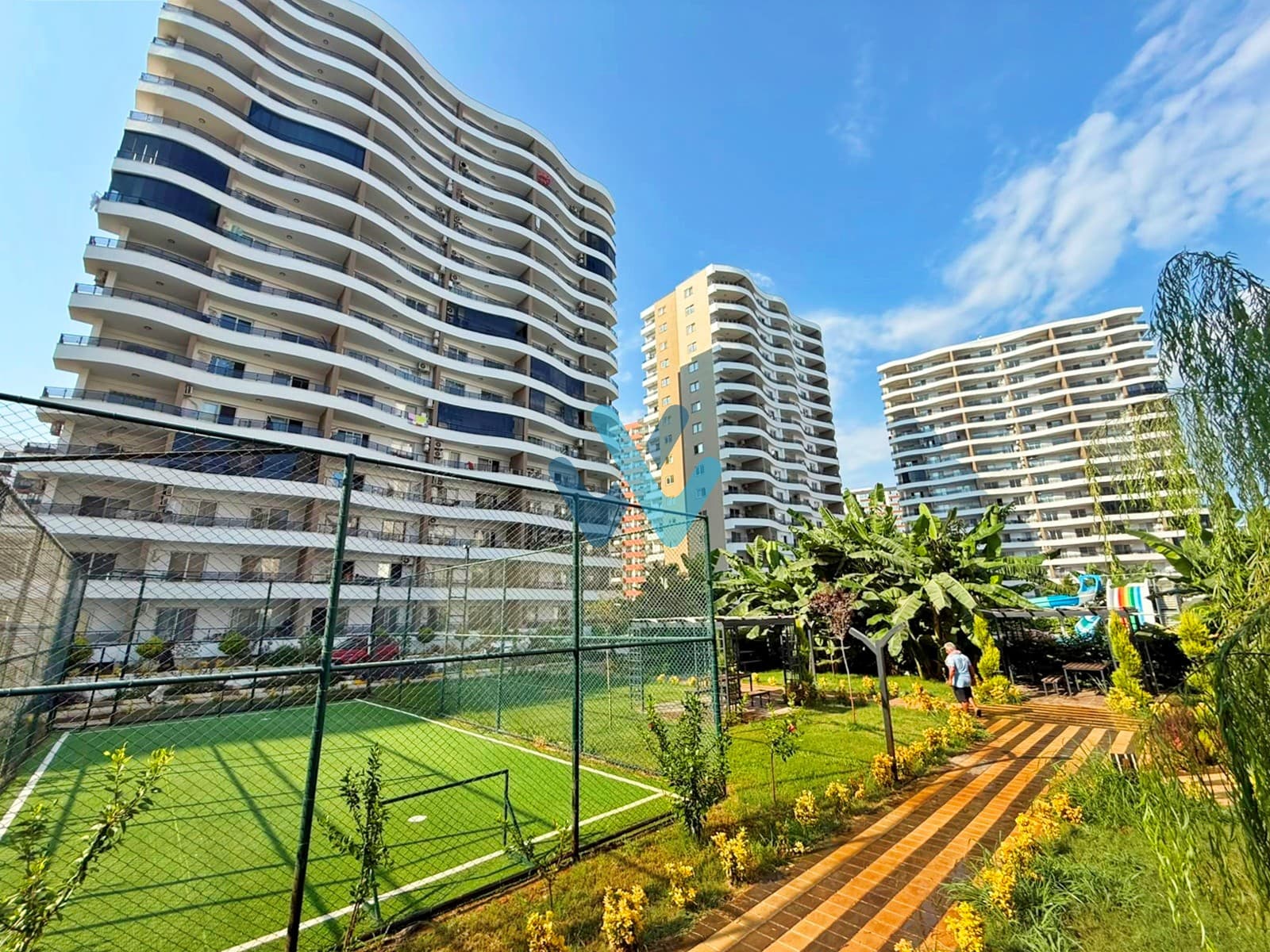 WİNDEN ARPAÇBAHŞİŞ'TE ASTRA TOWERDA HAVUZ CEPHE 1+1 YAZLIK